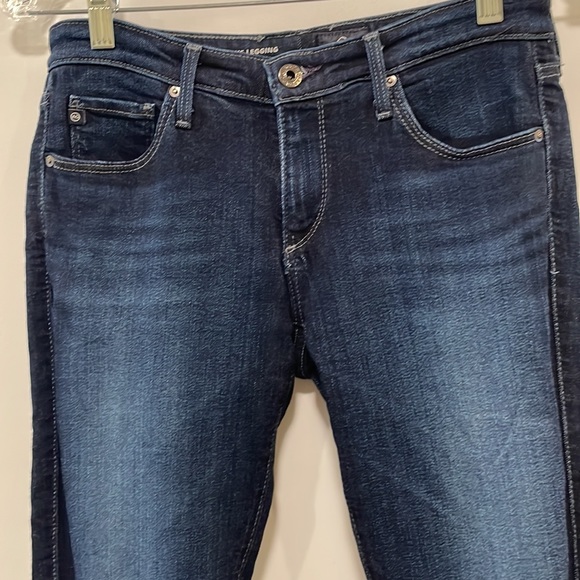 The Legging AG Jeans with a Dark Wash - Picture 4 of 11